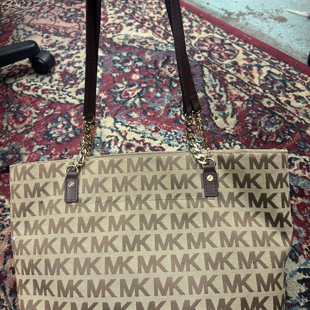 Michael Kors Brown Tote Bag